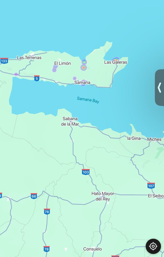 Map of Dominican Republic.